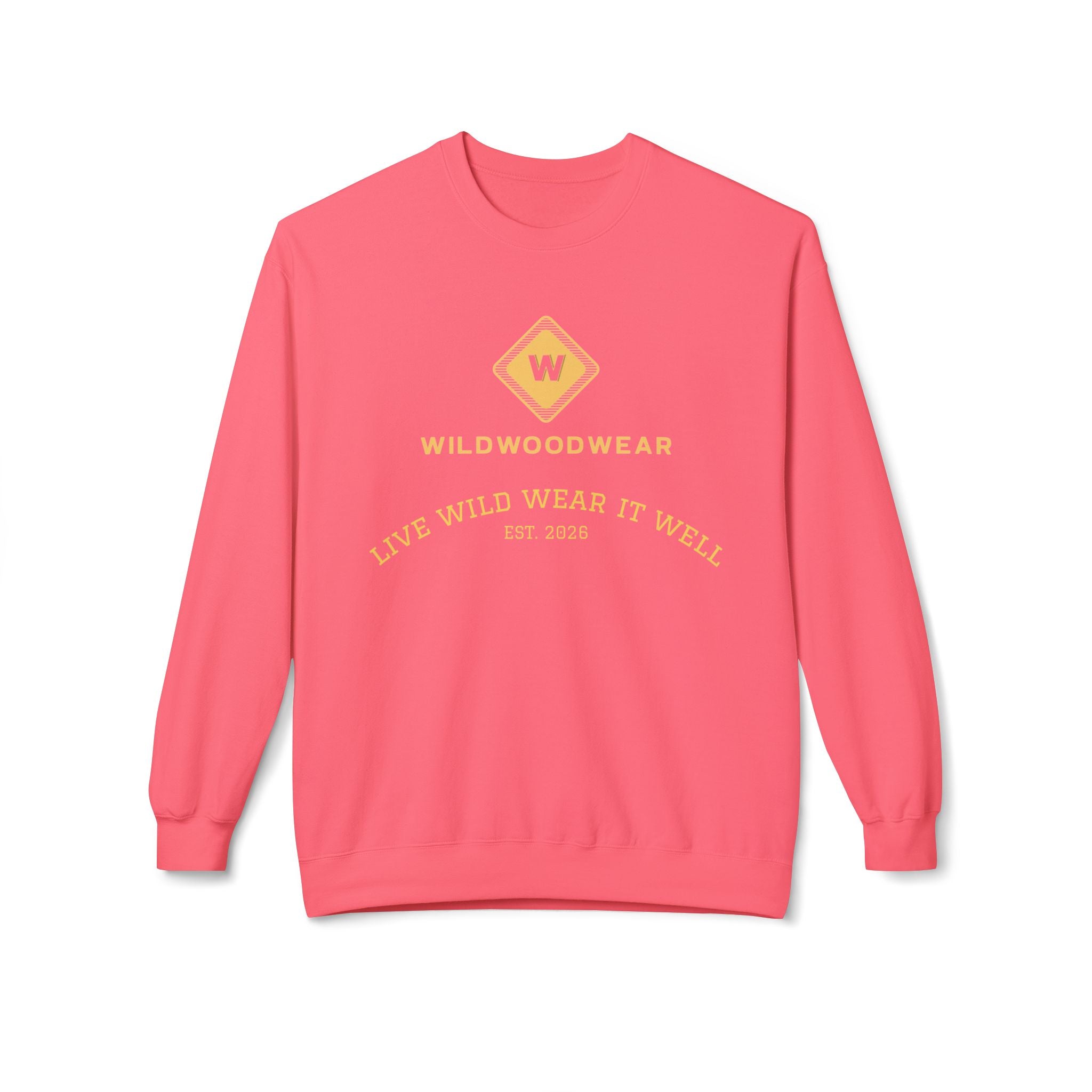 Wildwoodwear 'Live Wild, Wear It Well' Crewneck Sweatshirt