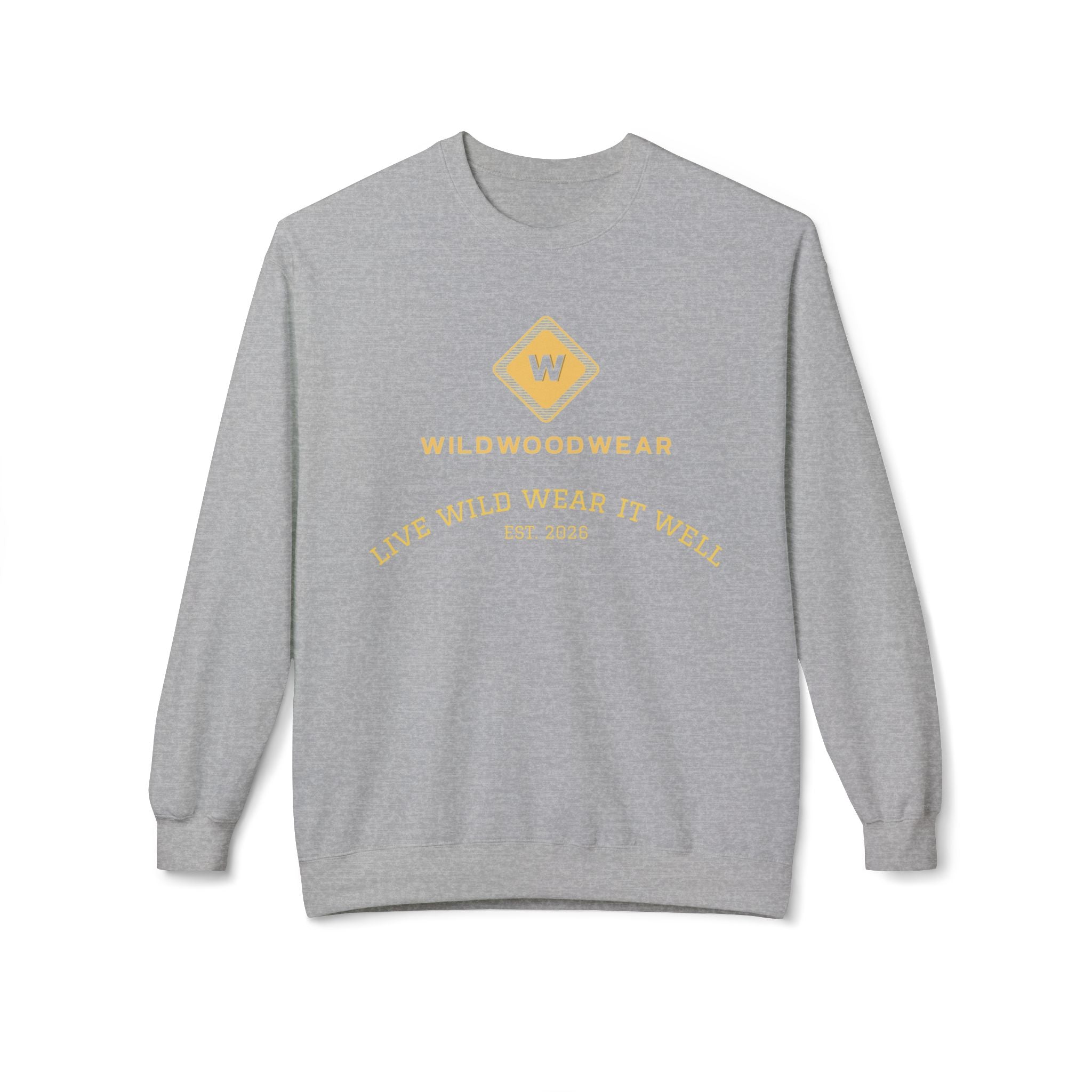 Wildwoodwear 'Live Wild, Wear It Well' Crewneck Sweatshirt