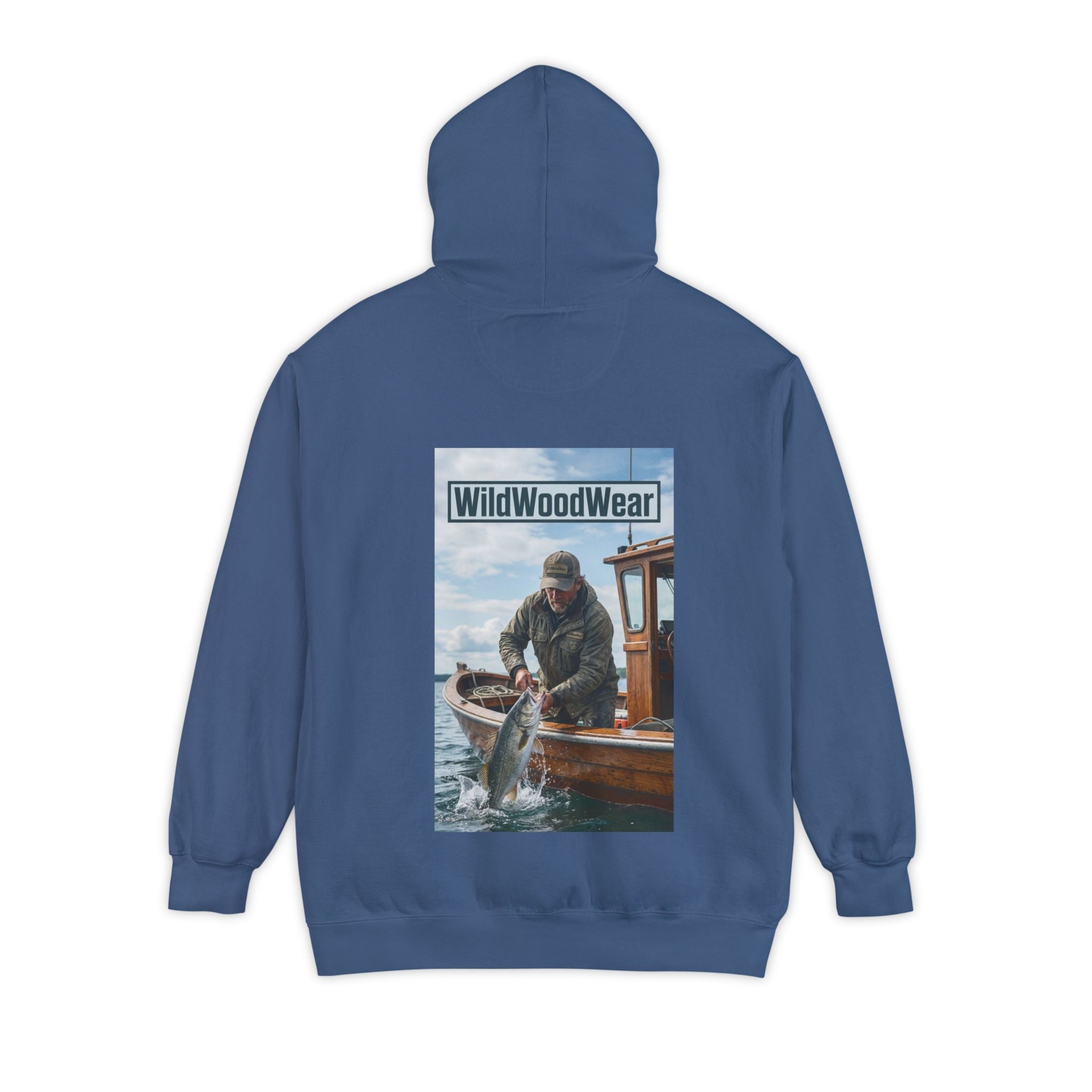 WildWoodWear Logo Fishing Hoodie