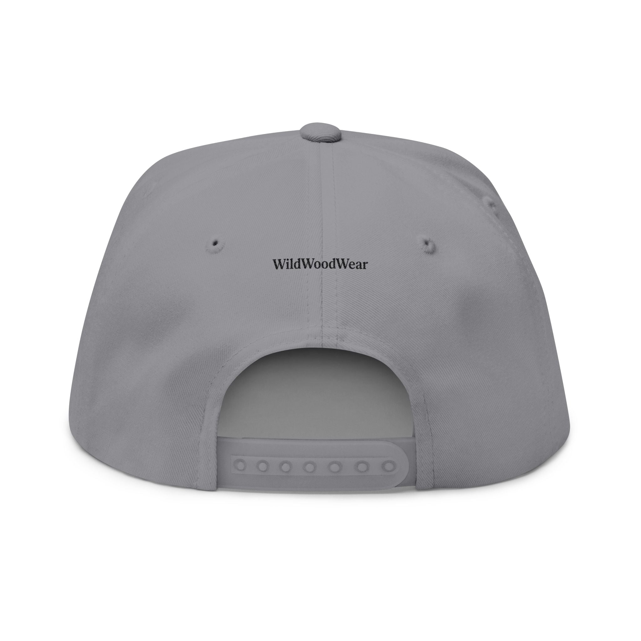 WildWoodWear Embroidered Flat Bill Cap