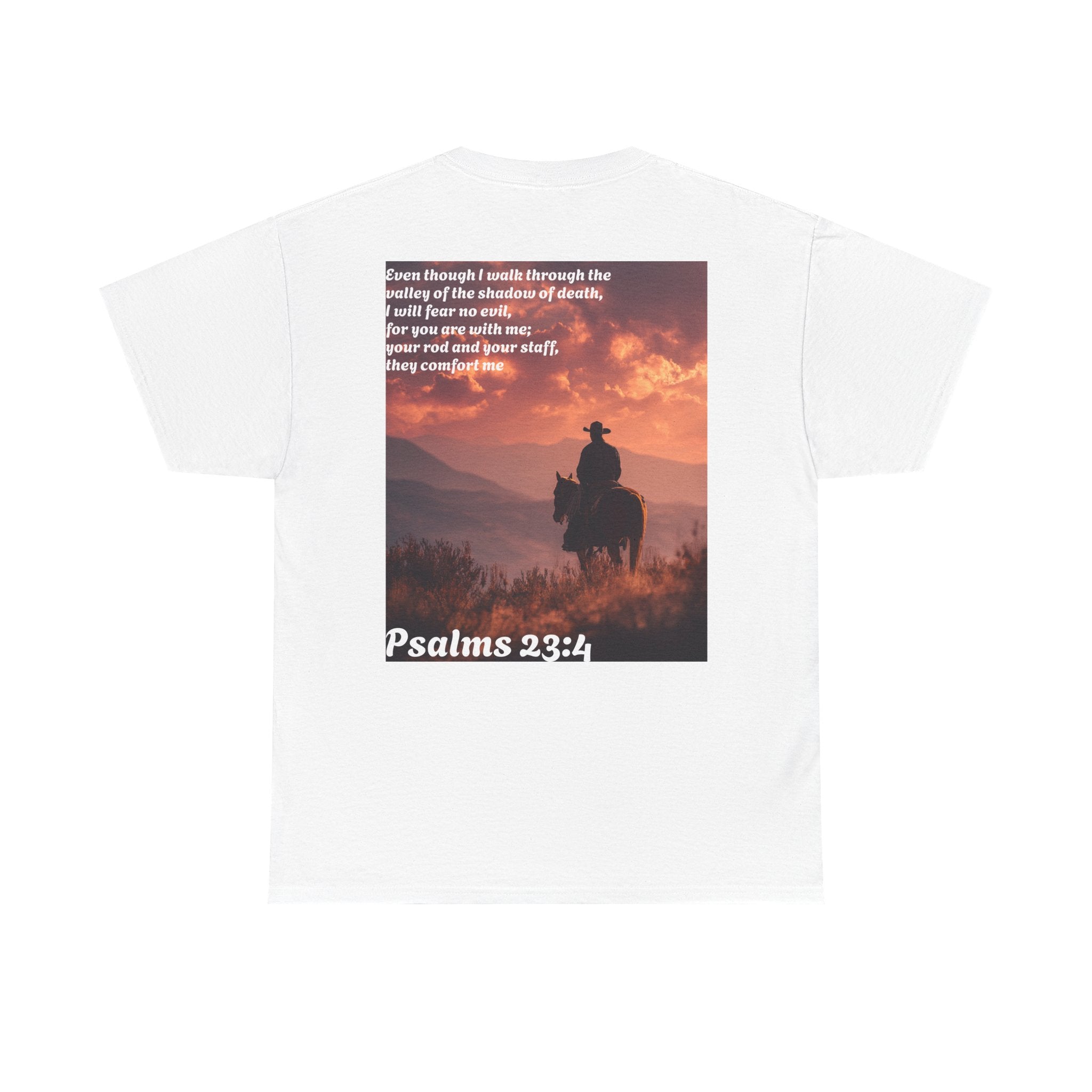 Psalms 23:4 Cowboy Tee