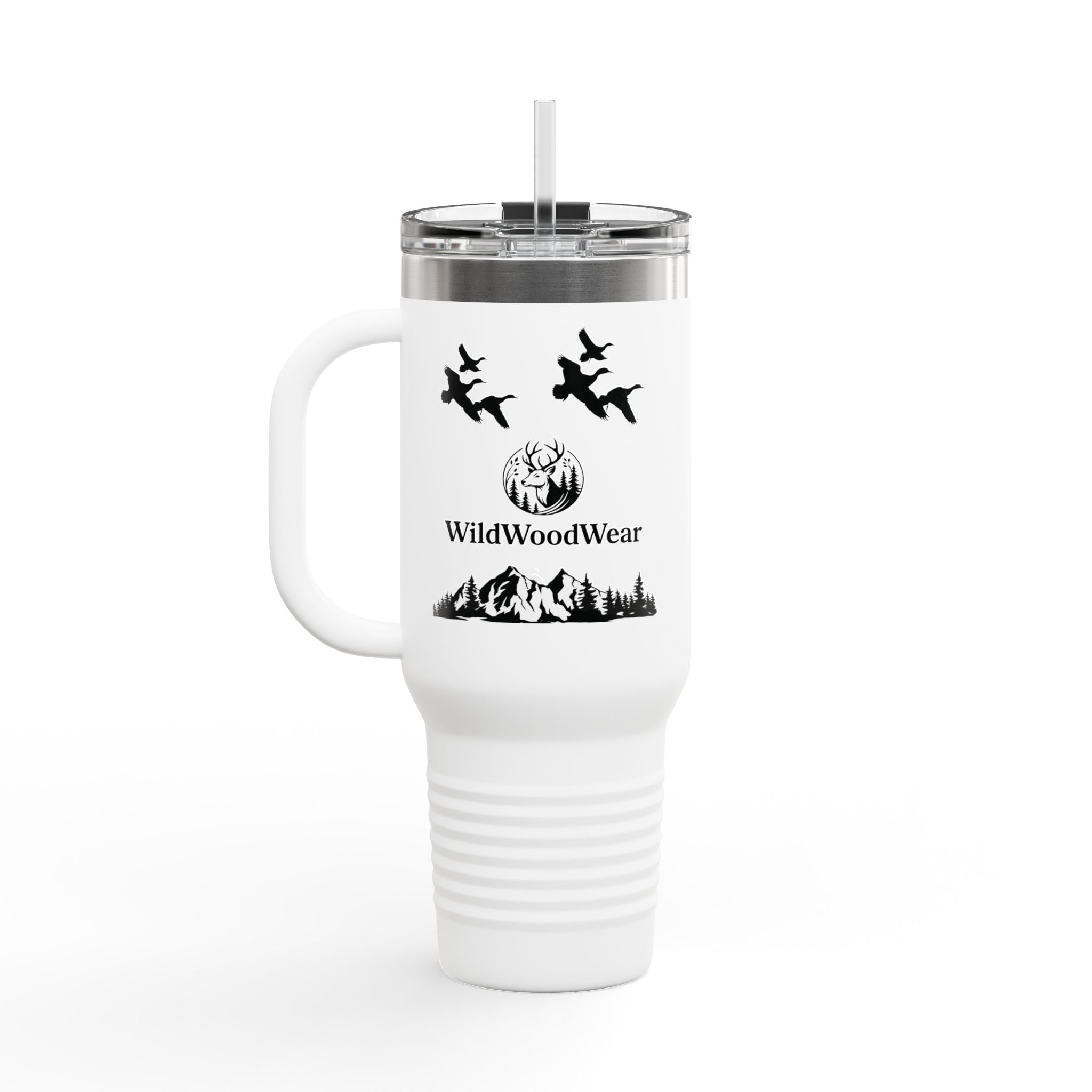 WildWoodWear Duck Hunting 40oz Insulated Travel Mug