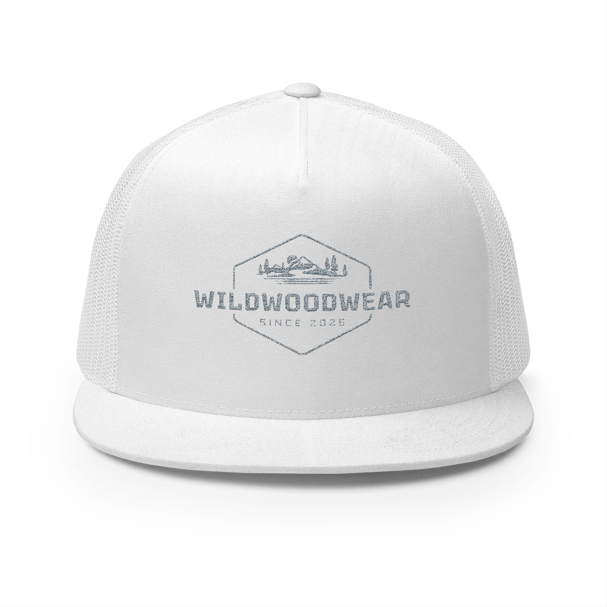 Wildwoodwear Embroidered Patch Mesh Hat