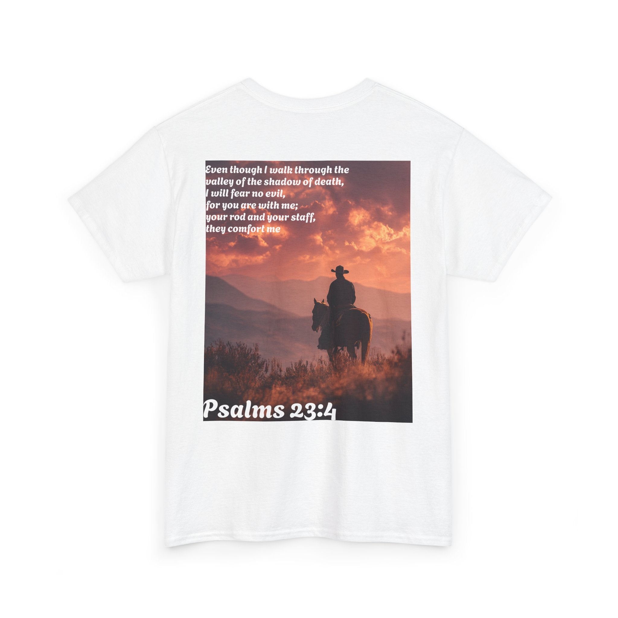 Psalms 23:4 Cowboy Tee