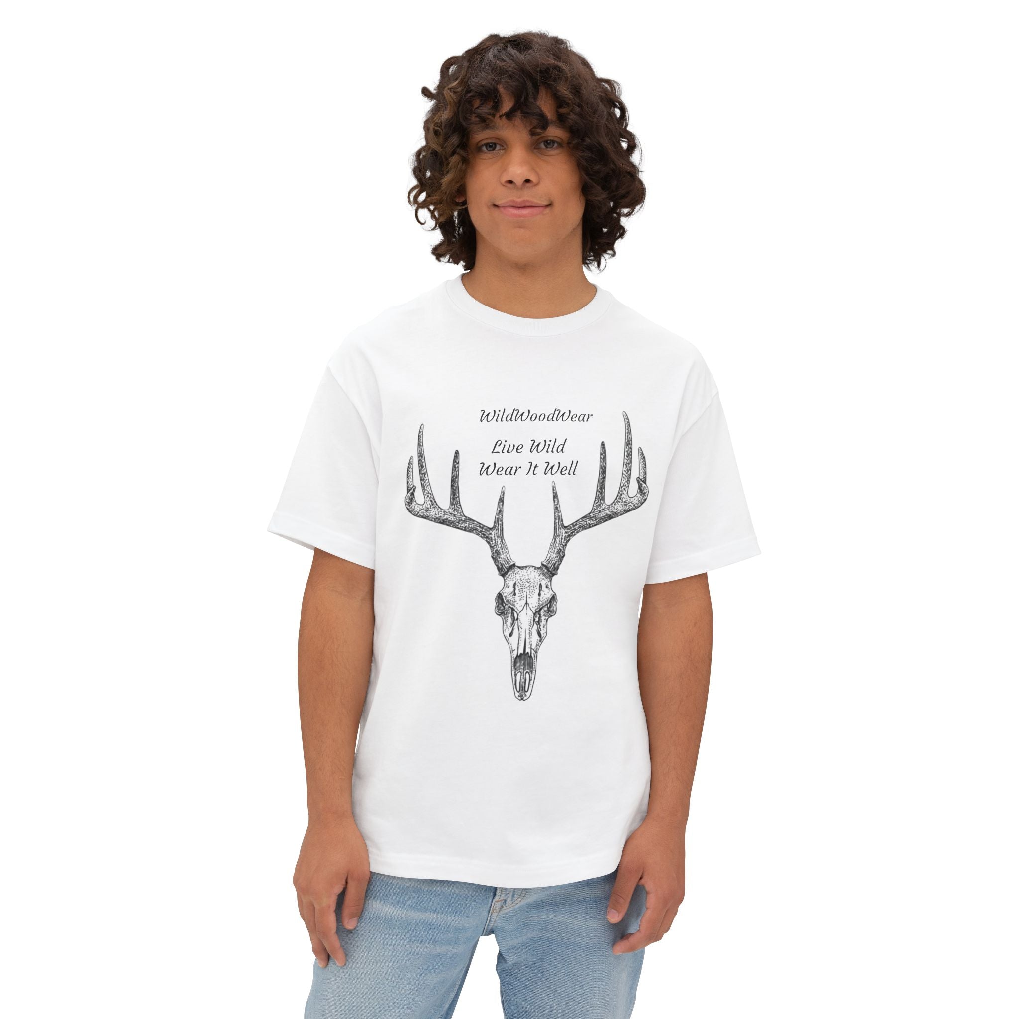 Deer Skull Antler Tee