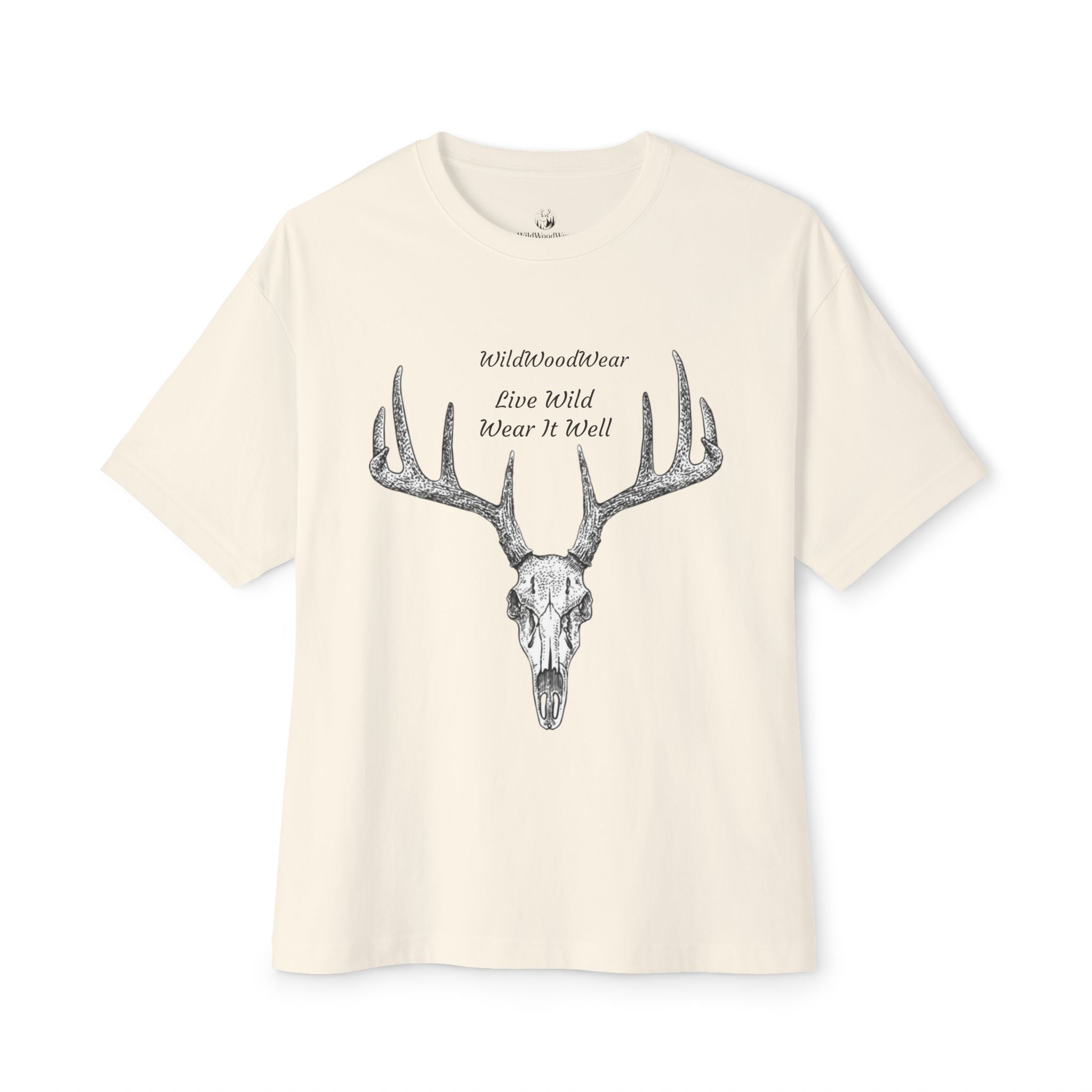 Deer Skull Antler Tee