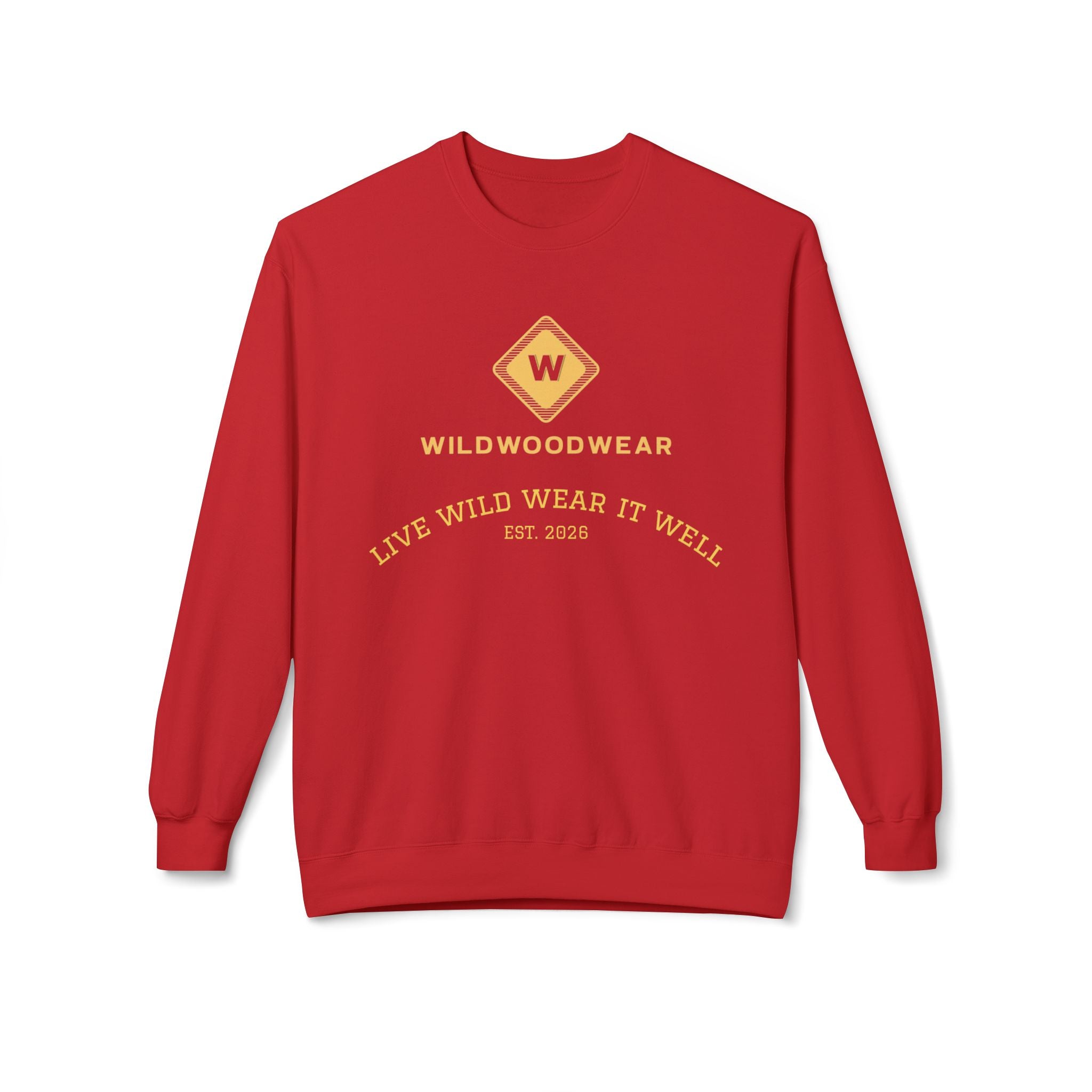 Wildwoodwear 'Live Wild, Wear It Well' Crewneck Sweatshirt