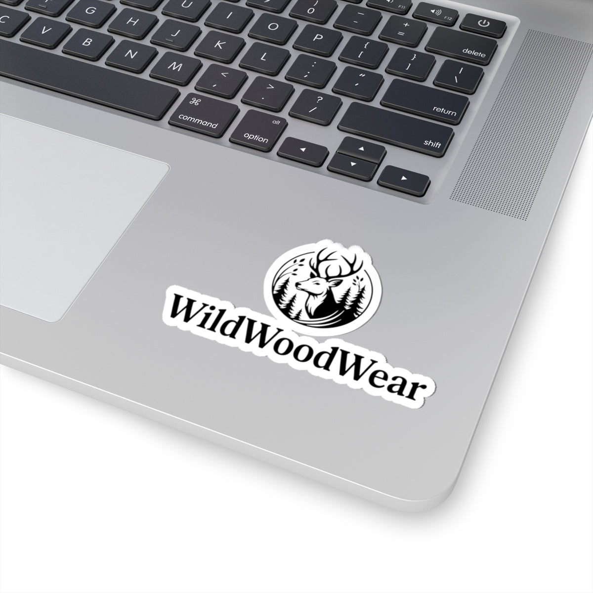 WildWoodWear Deer Logo Sticker