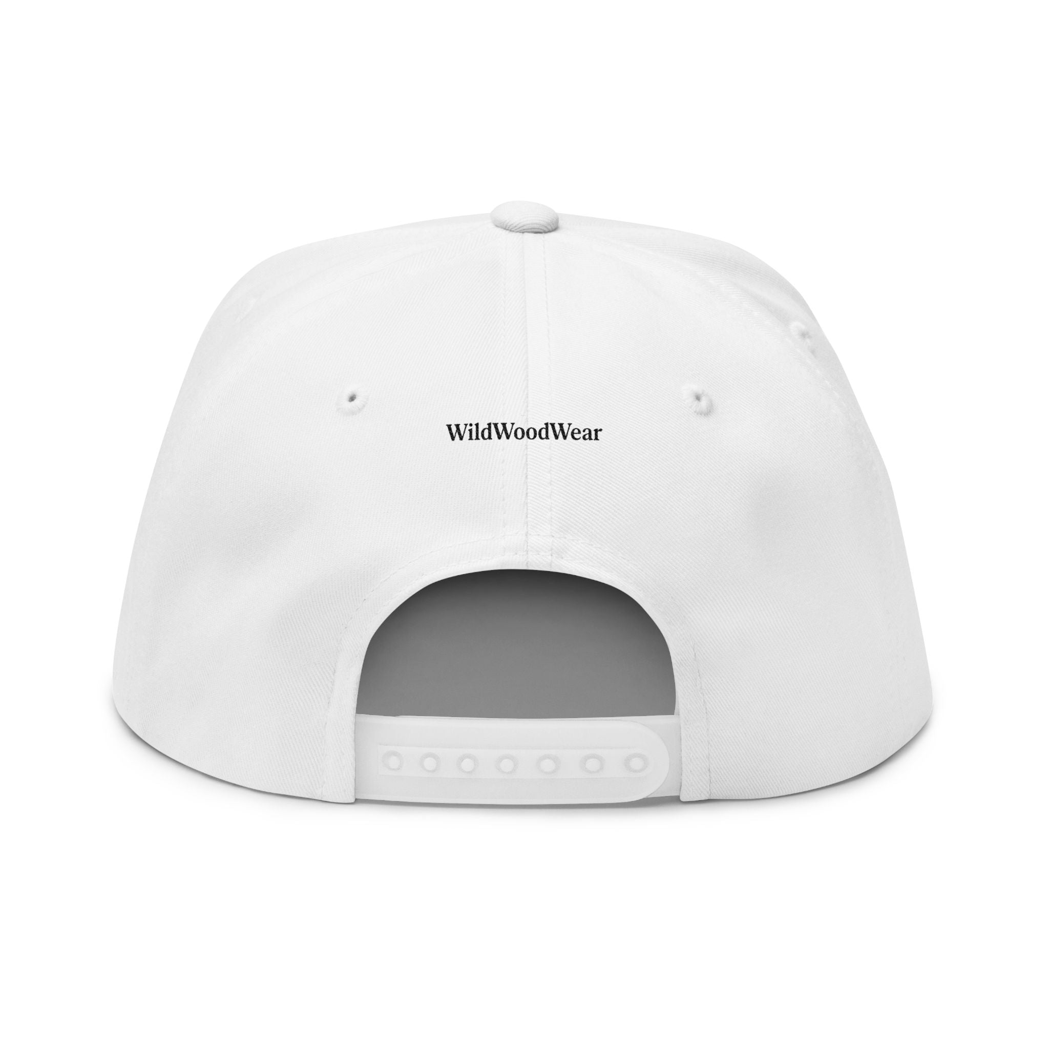 WildWoodWear Embroidered Flat Bill Cap