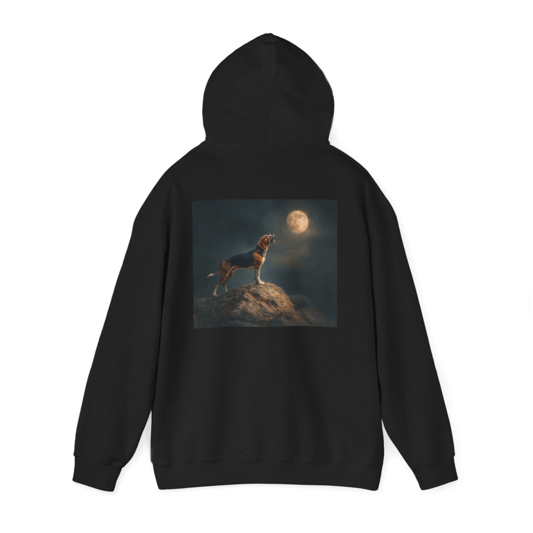 Moonlit Dog Graphic hoodie