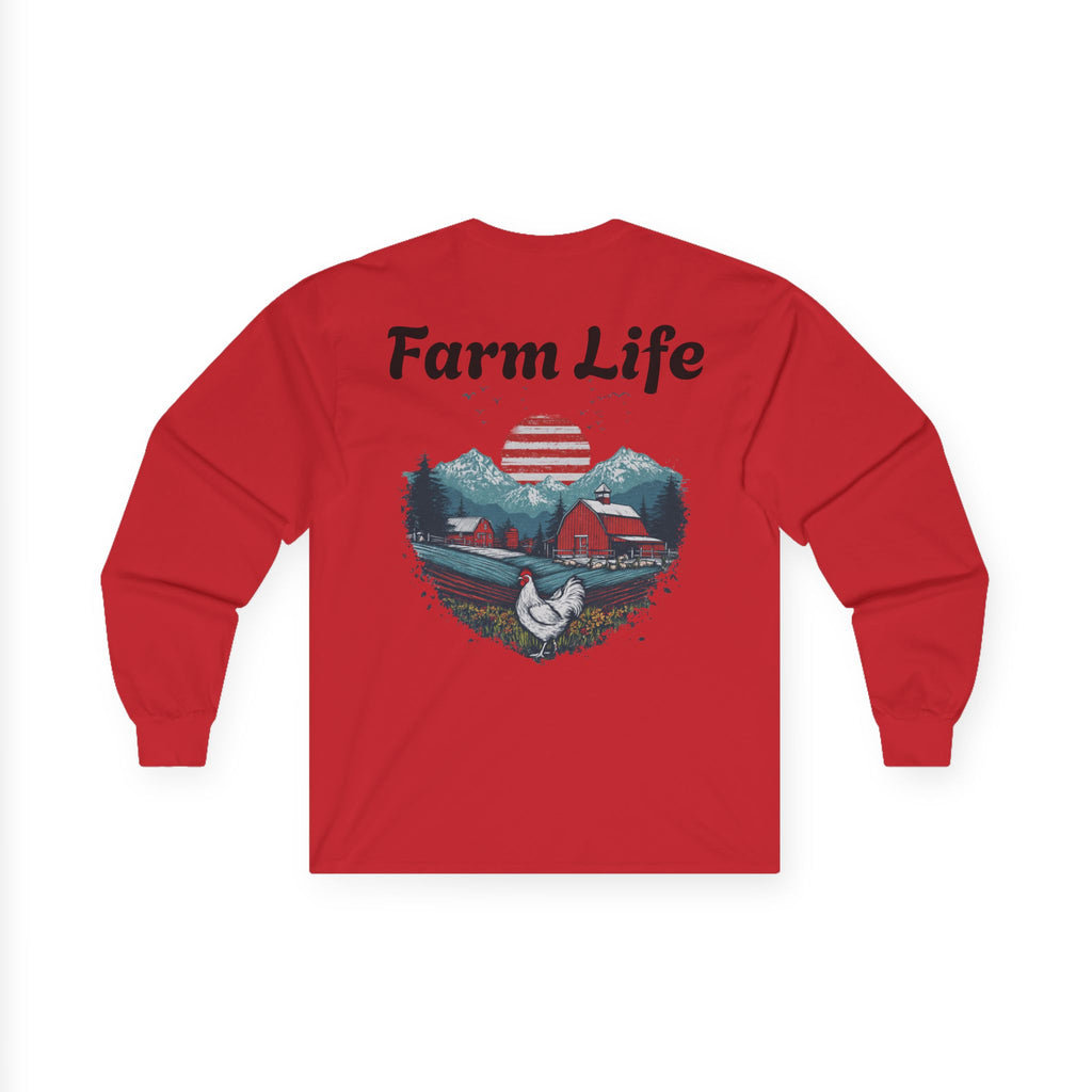 Farm Life Long Sleeve Tee