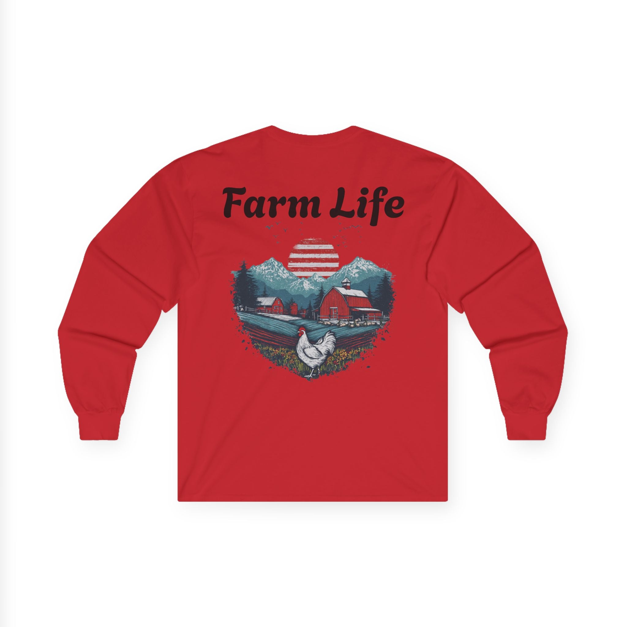 Farm Life Long Sleeve Tee