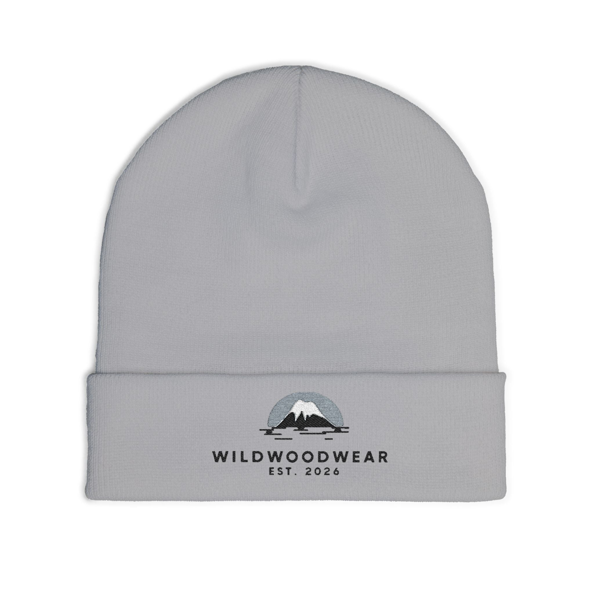 Embroidered Mountain Logo Beanie