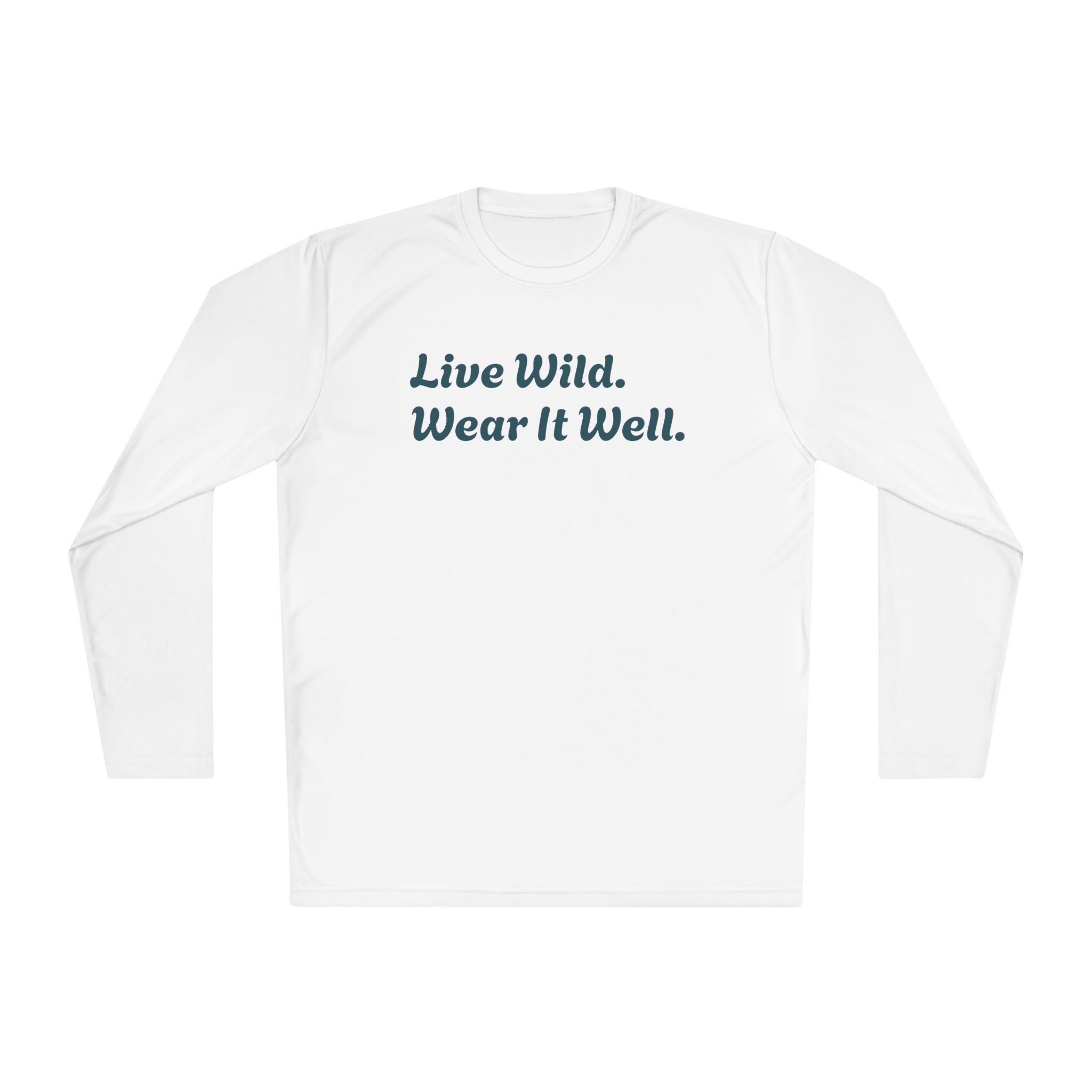 Fishing Shirt "Live Wild. Wear It Well."