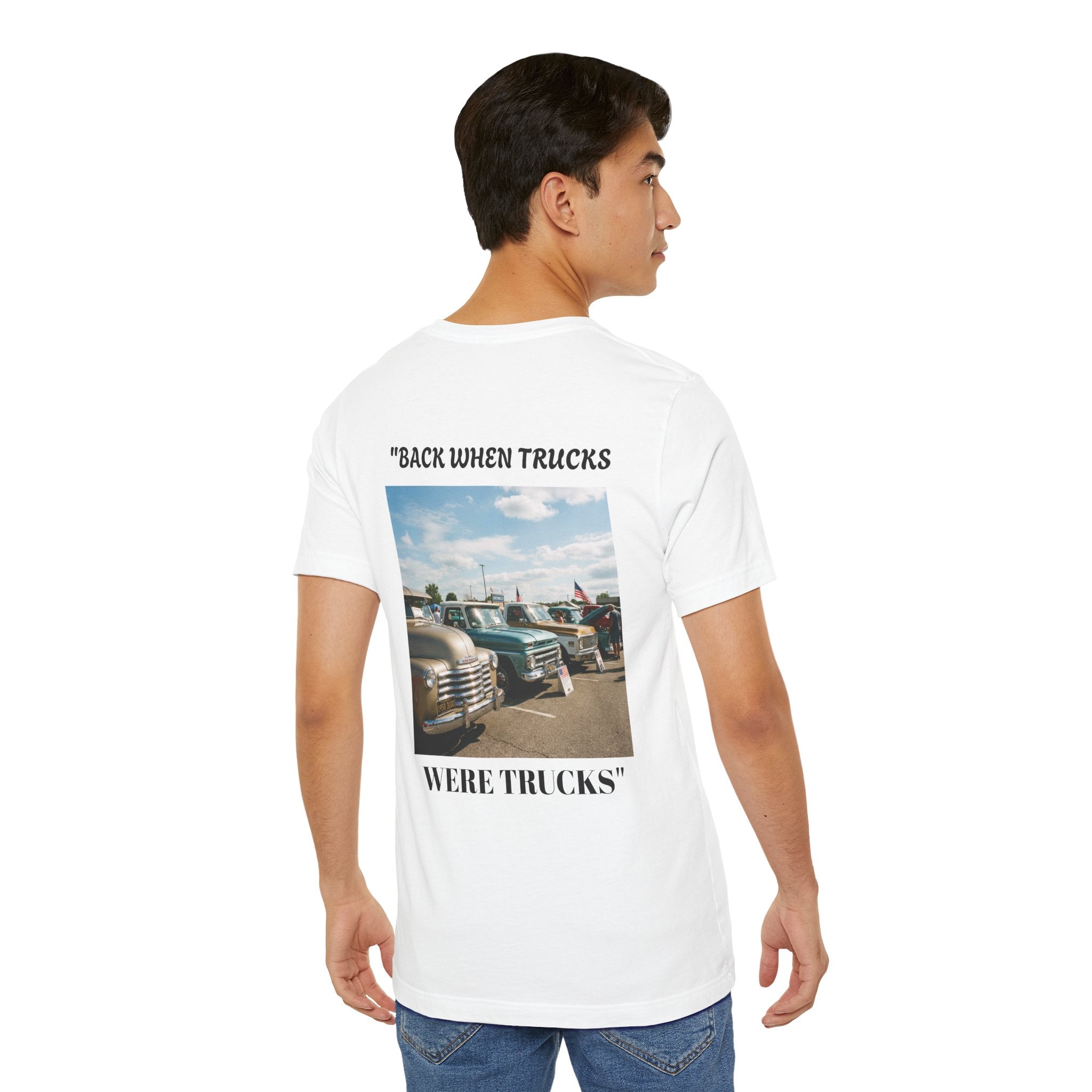"Back When Trucks Were Trucks" Vintage Pickup T‑Shirt
