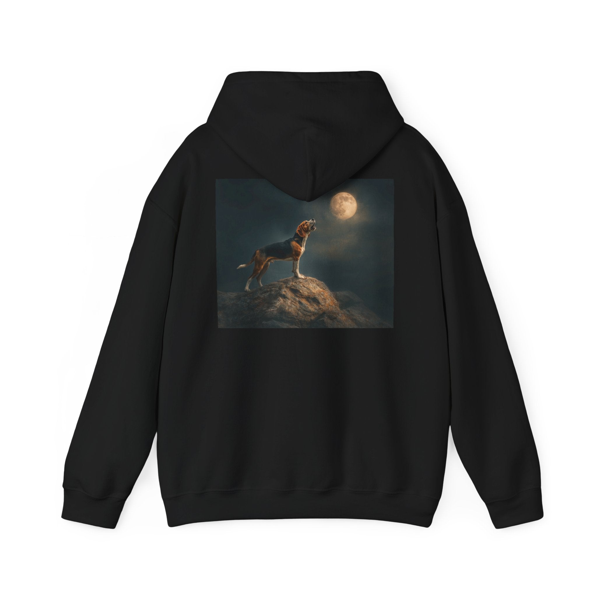 Moonlit Dog Graphic hoodie